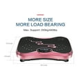 thumbnail image 6 of NIMTO XL Pink Vibration Plate Exercise Machine, 440 LBS Weight Limit, 1 to 999 Speed Settings, 6 of 7