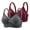#10_Multicolor, variant on Save On 2 Pc Printed Bra for Women Seamless Front Closure Bralettes Non-Slip Anti-Sagging Seamless Bras Closure Wireless Brassiere Adjustable Straps Underwear Lounge Plus Size Bras