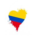 thumbnail image 2 of Women's 180g Cotton T-Shirt - Colombia Map & Flag Graphic Print, Soft Breathable Short Sleeve Round Neck Casual Top for Spring Summer Fall, Machine Washable Casual Attire, Ladies T Shirts, 2 of 7