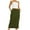 Army Green, variant on VUPSGEZ Women Solid Casual High Waist Slim Back Split Jean Skirt With Pockets (Black,S)