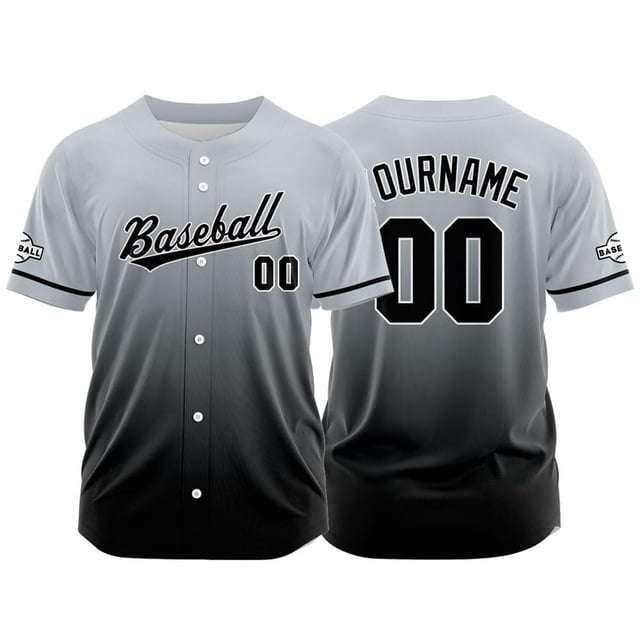 Baseball Custom Name Number Athletic Performance Top for Men and Women