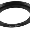 thumbnail image 6 of Camera Repairing 43mm to 52mm Metal Step Up Filter Ring Adapter, 6 of 6