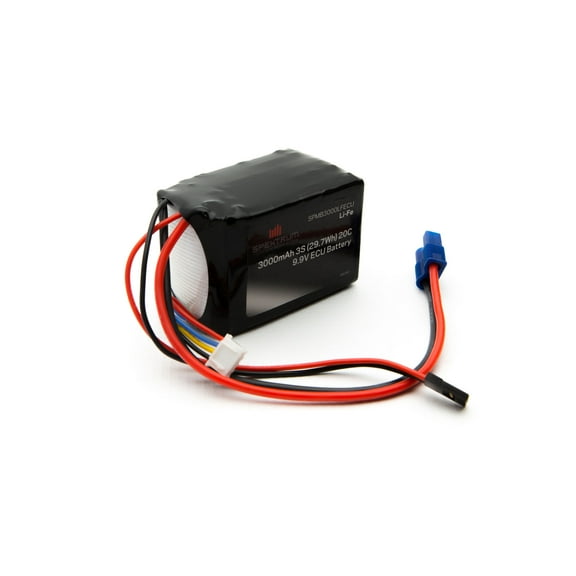 Spektrum 3000mAh 3S 9.9V Li-Fe ECU Battery SPMB3000LFECU