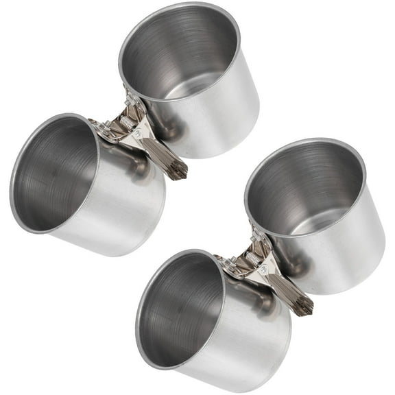 LOLIPPYY Parakeet Dispenser Stainless Steel Watering Cockatiel 2Pcs Back to School