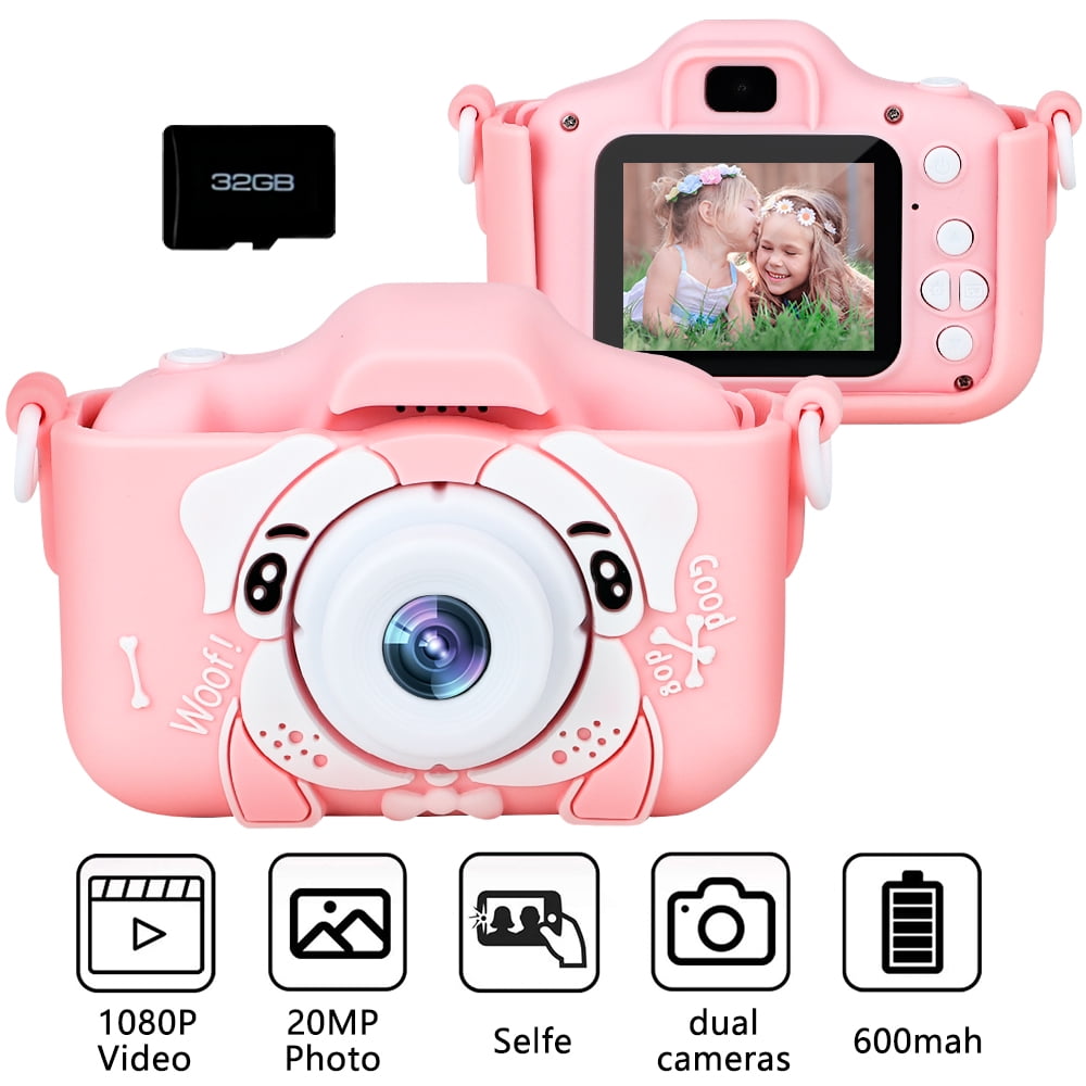 Kids Camera, Best Birthday Christmas Kids Gifts for 312 Age Girls Toys