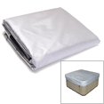 thumbnail image 2 of Housse de Protection Thermique Imperméable pour Baignoire Carrée 231*231*30cm, 2 of 9
