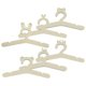 thumbnail image 5 of Mini Clothes Hangers Small Wooden Hanger For Kids Room Beige Hanging Clothes 6Pcs, 5 of 5