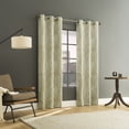 thumbnail image 6 of Sun Zero Sonora 2-pack Snakeskin Trellis 100% Blackout Grommet Curtain Panel Pair, 40"W x 84"L, Taupe, 6 of 8