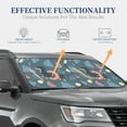 thumbnail image 4 of Haiem Watermelons Dachshunds Car Windshield Sun Shade (2 Pieces) Foldable Windshield Sun Shade Car Accessories for Truck SUV Pickup-Medium, 4 of 7