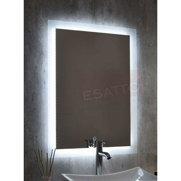 Espejo LED Touch ESATTO 80 x 60 cms Para baño EL8060A