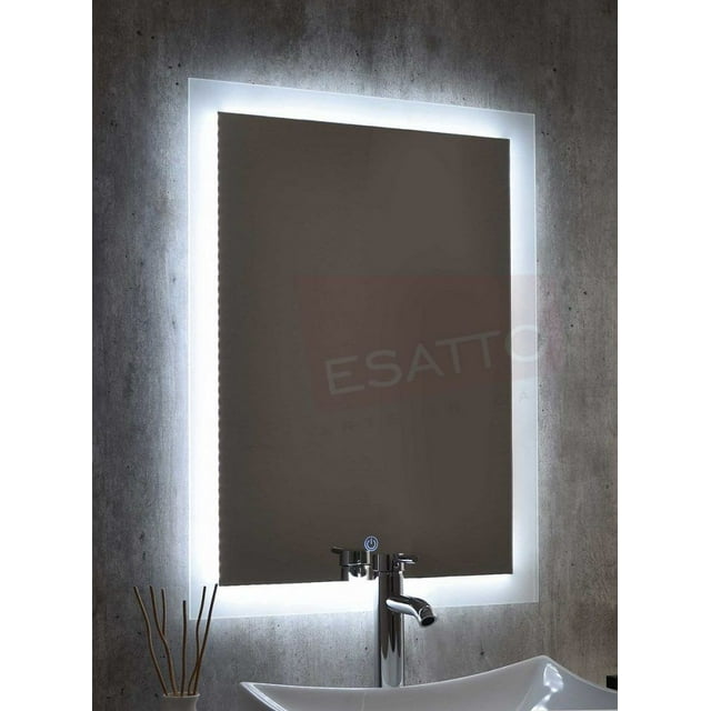 Espejo LED Touch ESATTO 80 x 60 cms Para baño EL8060A