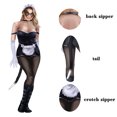 thumbnail image 3 of Disfraz de cosplay con estampado de lobo para mujer de Zawaland, traje de cobertura completa, mono de adulto, traje de carnaval Zentai con cola, traje de cosplay, 3 of 5