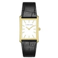 thumbnail image 1 of Alfred Sung Horizon White dial Black strap Men's watch, 1 of 1