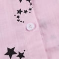 thumbnail image 5 of WREESH Womens Button Down Shirt Printed Casual Long Sleeves T-Shirt Linen Blouse Business Casual Tops Pink, 5 of 7