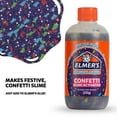 thumbnail image 3 of Elmer’s Confetti Slime Activator | Magical Liquid Glue Slime Activator, 8.75 fl. oz. Bottle - Great for Making Confetti Slime, 3 of 5