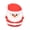 A, variant on Christmas Reindeer Silicone Pencil Sharpener, Cute Mini Manual Sharpener, Portable Soft Rubber Pencil Pointer for Stocking Fillers & Craft Kits