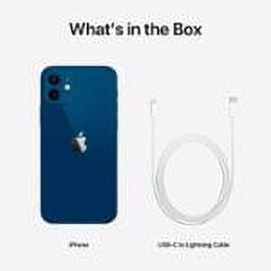 Restored Apple iPhone 12 - Boost Mobile - 64 GB Blue Smartphone