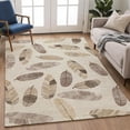 thumbnail image 6 of Addison Rugs Chantille Indoor/Outdoor Transitional Botanical Beige Machine Washable Rectangle Rug, 10' x 14', 6 of 8