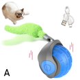 thumbnail image 1 of Bite-Resistant Automatic Cat Ball With Rope, Cat Toy Ball, Self-Entertainment Artifact, Pet Supplies, Jumping Ball, 1 of 8