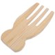 thumbnail image 2 of Manos de madera para ensalada, utensilios para servir ensalada, pinzas para servir ensalada, accesorios para servir pasta, 2 of 7