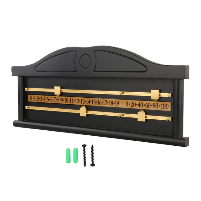 Youkk Tableau de Score de Snooker et Billard Appareil Intégrateur Shuffleboard Tableau de Score