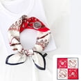 thumbnail image 2 of Silk Scarf for Women Small Square Neck Scarfs Elegant Fashion Headscarf Printed Neckerchief Gift Accessory, 2 of 4