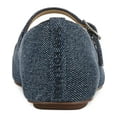 thumbnail image 3 of Sam Edelman Women's Noa Pointed Toe Mary Jane Flat Blue Denim 6.5M, 3 of 5