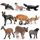 thumbnail image 2 of Realistic Wild Animal Models Action Figurines Lion Bat Porcupine Forest Animal Simulation Collection Educational toy For Kids Gao Jinjia LED, 2 of 2