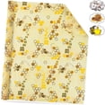 thumbnail image 1 of Rollo de envoltura de alimentos de cera de abejas (100x33 cm) Envoltura de cera de abejas reutilizable y envoltura de abejas, 1 of 4
