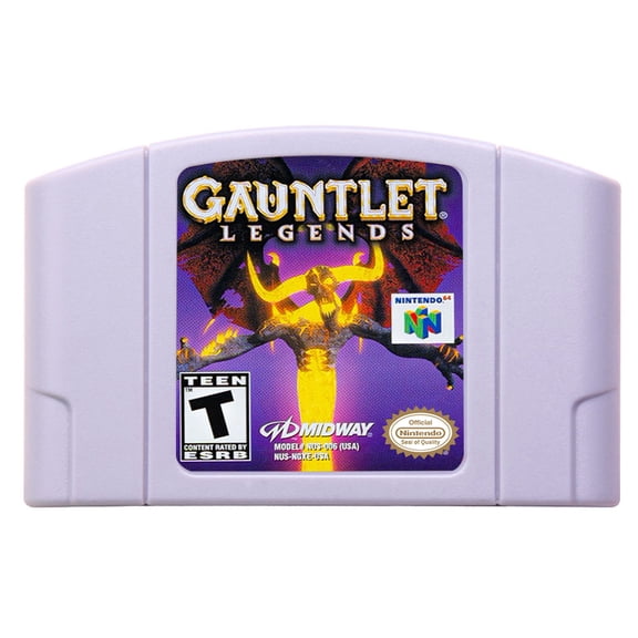 Video Games Compatible for the n64 console, replacement cartridge for Gauntlet Legends NTSC