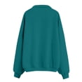 thumbnail image 5 of Nestiefly Womens Sweatshirt Lightweight Zip Up Jackets Fall Winter Long Sleeve Oversized Hoodies Jacket With Pockets Dark Green 2XL, 5 of 5