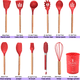 thumbnail image 3 of Juego de utensilios de cocina, utensilios de cocina de silicona antiadherentes, juego de utensilios de cocina resistentes al calor, 3 of 6