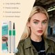 thumbnail image 4 of Brown, three-dimensional, natural four-pronged eyebrow pencil for everyday shaping and filling, creating a natural, smooth, and hair-like eyebrow shap, 4 of 4
