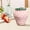 Pink-Free Size/B, variant on Cute Strawberry Shaped Ceramic Storage Jar Sealed Lid Food Container for Tea Spice Candy Snack Grains Also Works as Flower Vase Home Desktop Vanity Shelf Decor Festival Holiday Birthday Gift