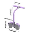 thumbnail image 3 of Multifunction Tension Rope, Pedal Ankle Puller, 6-Tube Elastic Yoga Pedal Puller Resistance Band, AB Workout Stuff Sit Up Exercise Equipment, Fitness Equipment for Yoga Stretching Slimming Training, 3 of 5