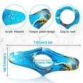 thumbnail image 2 of Guardoinrt Acrylic Sea Pattern Thumbs Bookmark Gift For Book Enthusiasts Reading Companion Book Opener Holder 1Set, 2 of 6