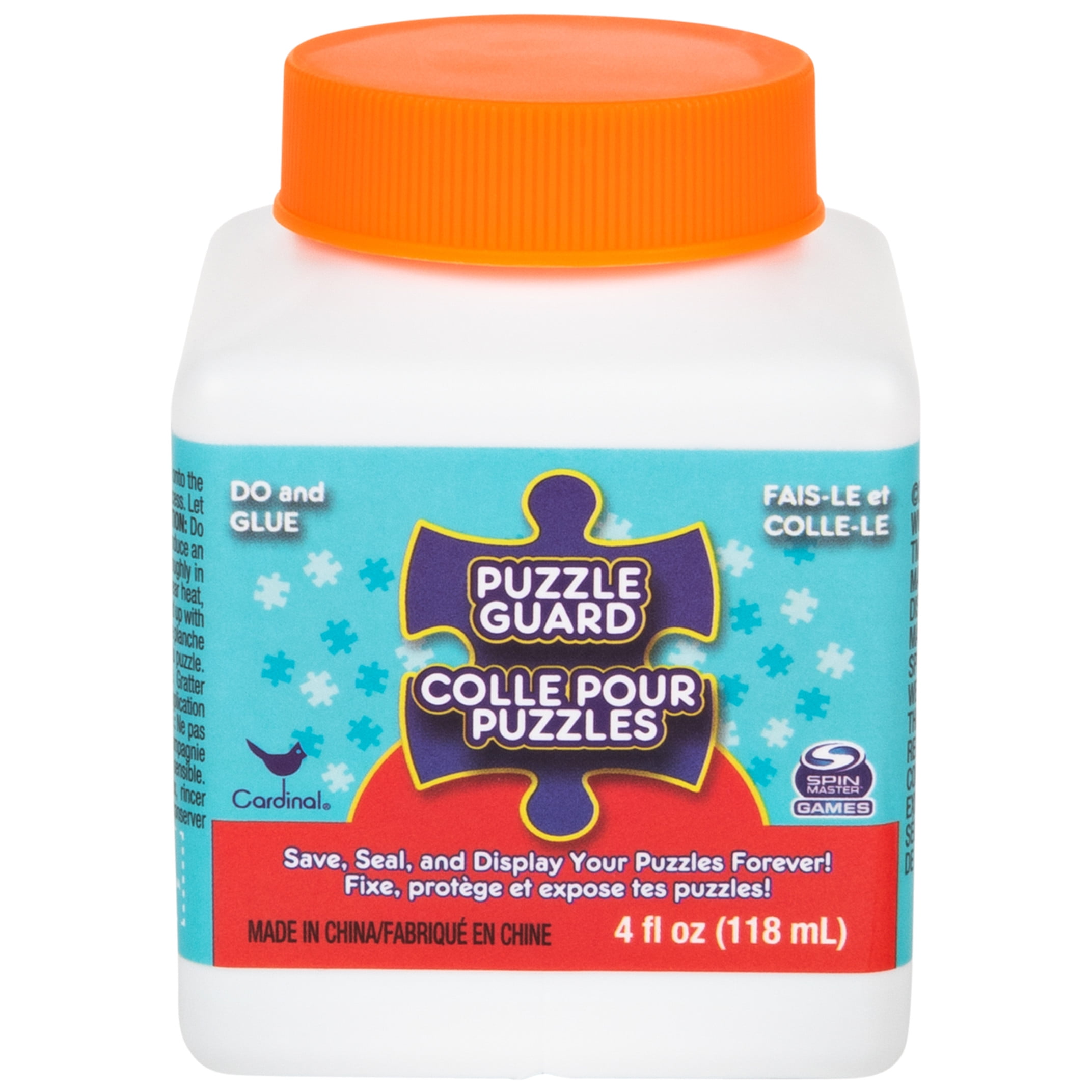 (2 pack) Spin Master Games, Puzzle Guard Do & Glue 4-ounce Bottle, for Kids and Adults Ages 4 and up