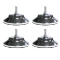 thumbnail image 2 of 8 PCS Billiard/Pool Table Leg Levelers 5 Inch Metal Game Table Leg Levelers Heavy Duty Leveling Feets for Pool Table, 2 of 6