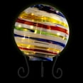 thumbnail image 5 of Alpine Corporation 10" Light up Glass Gazing Balls, Multicolor, 5 of 12