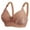 Brown, variant on CALAFEBILA Large Size Comfortable Breathable No Rims Minimizer Bras for Women