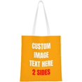 thumbnail image 1 of Custom Tote Bag Bags With Logo Personalized Custom Bags Shopping Bags Reusable Grocery Bags Bulk - Add Your Text Image, 1 of 8