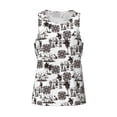 thumbnail image 4 of Gaeub Beach Men's Athletic Tank Top, Workout Sleeveless Shirts, Running Tank Tops for Gym, Running, Training - 3X-Large, 4 of 9