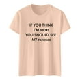 thumbnail image 5 of Womens Sarcastic T Shirts With Funny Sayings Novelty Graphic Tees For Women, 5 of 5