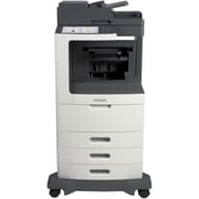 Restored Lexmark MX810dtfe Monochrome Laser Multifunction Printer   Print, Copy, Scan, Fax, Duplex, 55 PPM P/N 24TT112