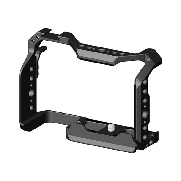 Aluminum DSLR Camera Cage Enhances Protective Universal Tripod Adapter Included
