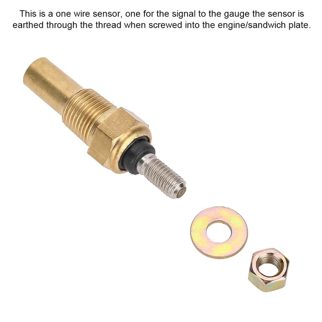 LAFGUR Electrical Sender, Water Temperature Electrical Sender, Easy To Install Driver Sports Car For Car Maintenance Worker