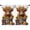 Highland Cow-1, variant on Blackout Kids Curtains,Highland Cow and Flower Childrens Insulated Curtains Set Of 2,Bedroom Essentials,Toddler Room Decor 42x54in(106x137cm)