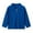 Blue, variant on HAOTAGS Toddler School Uniform Polos,Solid Winter Long Sleeve Cotton Shirt Top Blue 3-4Years