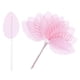 thumbnail image 1 of Uxcell 20Pcs Hoja de Seda Artificial, Hojas Individuales de Alambre Falsas, Flor Falsa Rosa, 1 of 1