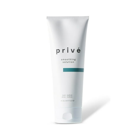 Privé Smoothing Solution - NEW 2019 FORMULA - Combat Frizz for Straight, Soft Hair (5.9 fl oz/175 mL) Ideal for frizz control and straightening. For frizzy, wavy, rebellious
